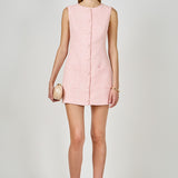 Sequined Novelty Sleeveless Mini Dress