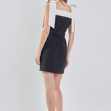 Color Block Mini Dress