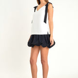 Bow Detailed Top