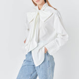 Bow Detailed Shirt