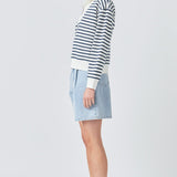 Stripe Terry Sweatshirt