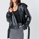 Trench Short Pu Jacket