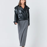 Trench Short Pu Jacket