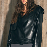 Trench Short Pu Jacket