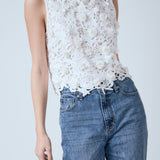 Embellished Sleeveless Top