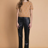 Diamond Pattern Knit
