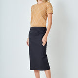 Diamond Pattern Knit