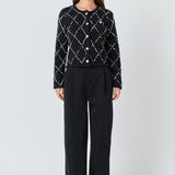 Diamond Pattern Knit