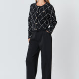 Diamond Pattern Knit