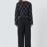 Diamond Pattern Knit