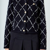 Diamond Pattern Knit
