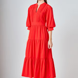 Pin Tuck Dress