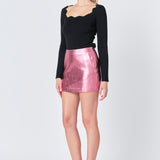 Metallic Skirt