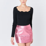 Metallic Skirt