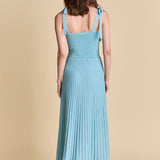 Lurex Sleeveless Maxi Dress