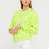 All Over Lace Sweatshirt