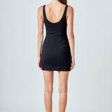 Sleeveless Fitted Dress