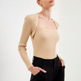 Fitted Knit Top