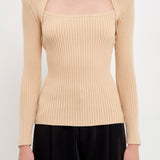 Fitted Knit Top