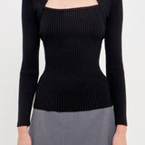 Fitted Knit Top