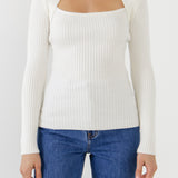 Fitted Knit Top