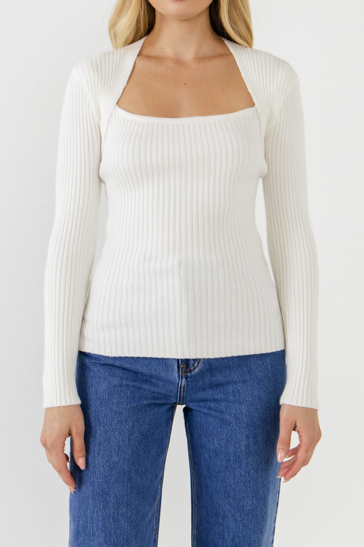 Fitted Knit Top