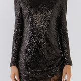 SALE OF Sequins Dress with Lace