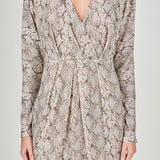 Snake Skin Mini Dress