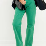 GREY LAB-Color Full Length Wide Leg Jean-JEANS available at Objectrare