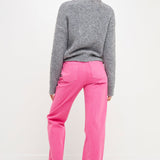 GREY LAB-Color Full Length Wide Leg Jean-JEANS available at Objectrare