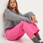 GREY LAB-Color Full Length Wide Leg Jean-JEANS available at Objectrare