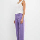 GREY LAB-Color Full Length Wide Leg Jean-JEANS available at Objectrare