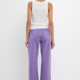GREY LAB-Color Full Length Wide Leg Jean-JEANS available at Objectrare