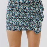 Floral Ruffled Skirt