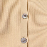 Cropped Knit Cardigan