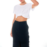 Front Tied Detail T-Shirt