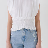 Smocked Waist T-Shirt