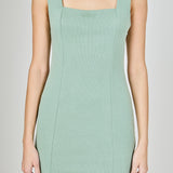 Cap Sleeve Knit Dress
