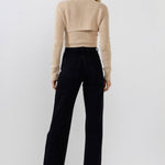 GREY LAB - Super Crop Knit Top - SWEATERS & KNITS available at Objectrare