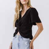 Solid Knotted Top