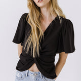 Solid Knotted Top