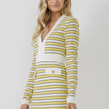 Stripe Mini Dress