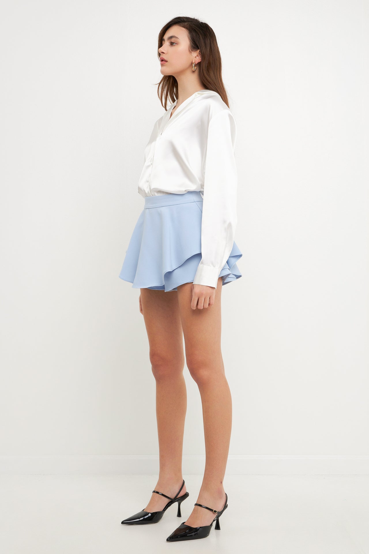 Ruffled Skort – Endless Rose