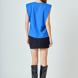 Shoulder Pad Shirt