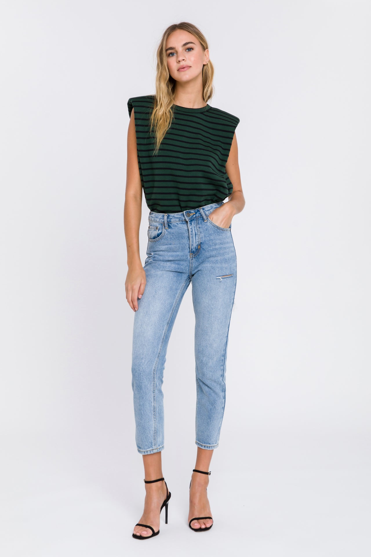 Shoulder Pad Shirt