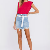 Shoulder Pad Shirt