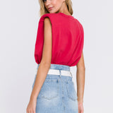 Shoulder Pad Shirt