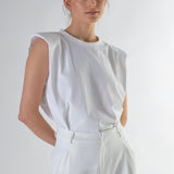 Shoulder Pad Shirt