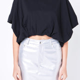 High-Low Cropped T-Shirt