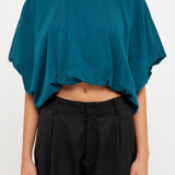 High-Low Cropped T-Shirt